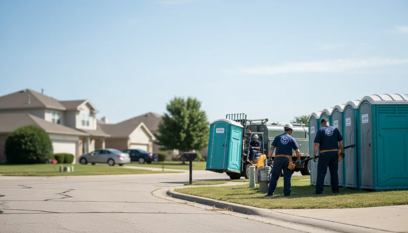 Porta Potty Rental in Deridder, LA near me